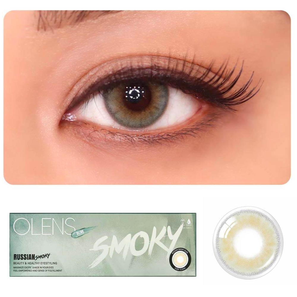 Russian Smokey Olive- 10 Lens Pack