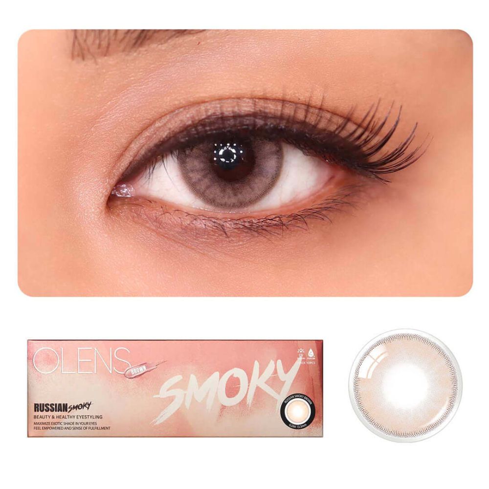 Russian Smoky Brown ( 1 Day )- 10 Lens Pack