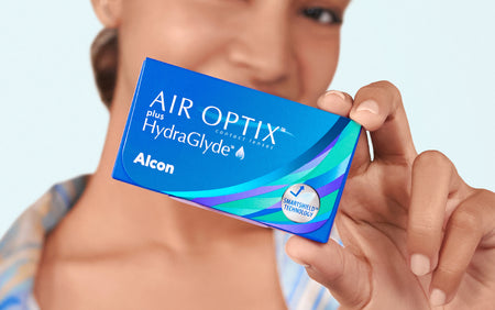 Alcon Air optix Plus Hydraglyde(3 Lens Box)