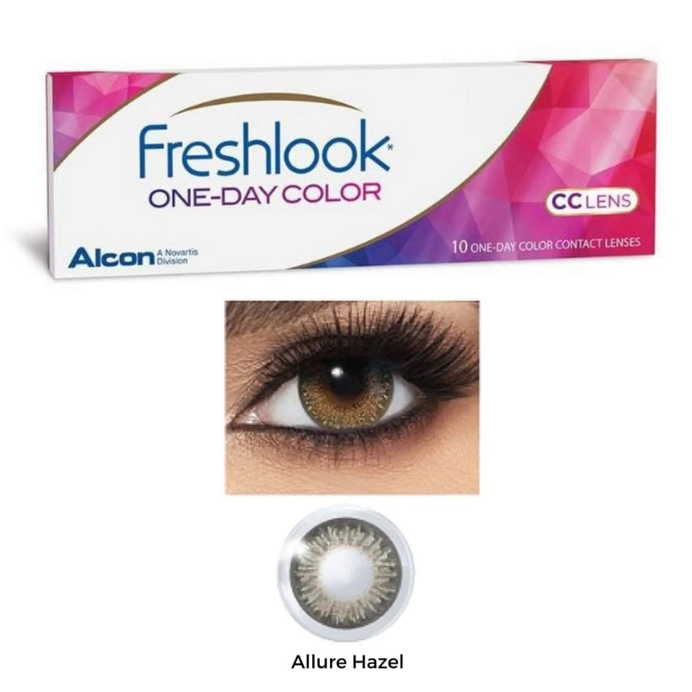 Freshlook One Day Allure Hazel CC(10 Lens Pack)